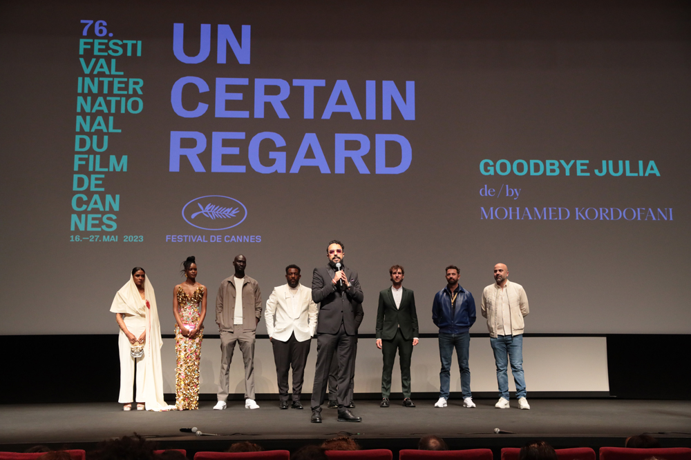GOODBYE JULIA premieres to a packed house at the 2023 Cannes Film Festival